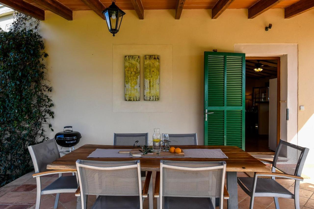 Moderne Finca Can Vicento - Heizung - Pizzaofen ポルト・クリスト エクステリア 写真